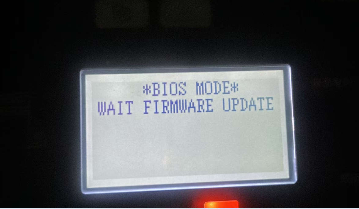 东芝2323提示BIOS MODE错误解决方法